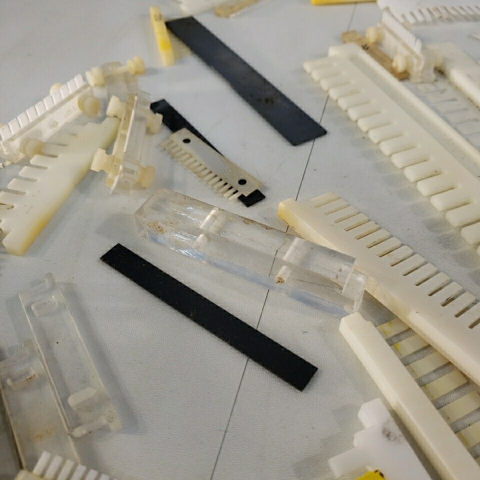 HUGE LOT Of Electrophoresis Combs Power Cords Spacers Containers Sigma Bio-Rad