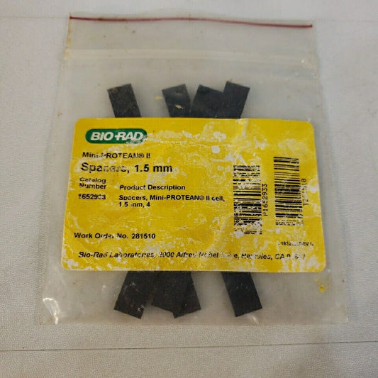 Bio-Rad 1652933 Spacers 4 Pack Mini-protean II Cell 1.5mm Thick Electrophoresis