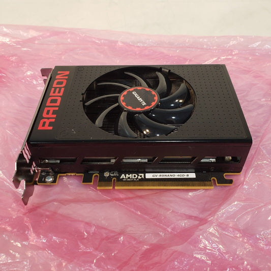 Gigabyte Radeon GV-R9NANO-4GD-B Graphics Card 4GB R9 Nano GPU