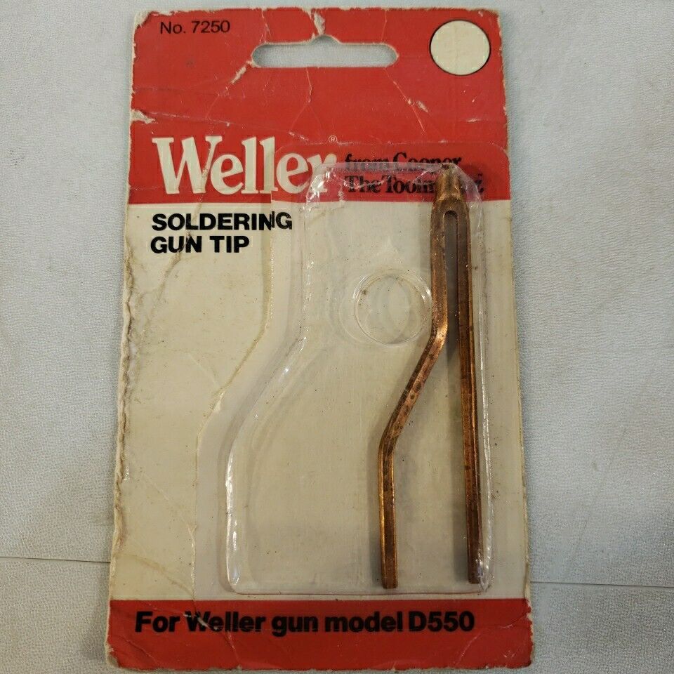 Weller 7250 Replacement Soldering Gun Tip For Weller Gun D550 Cooper Industries