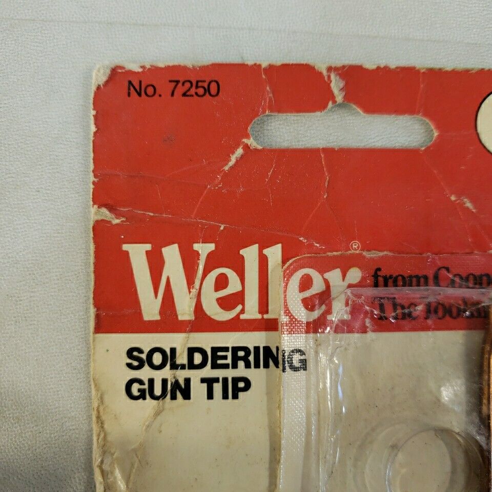 Weller 7250 Replacement Soldering Gun Tip For Weller Gun D550 Cooper Industries