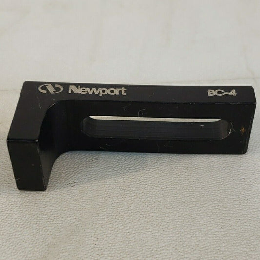 Newport NRC BC-4 Base Clamp Slotted Optical Mount Stand Stainless Steel