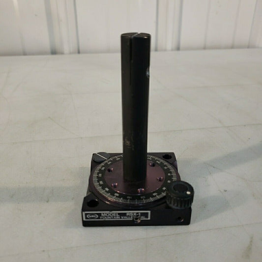 Newport NRC RSX-1 Optical Rotating Base With Post 360 Degrees Stainless Steel