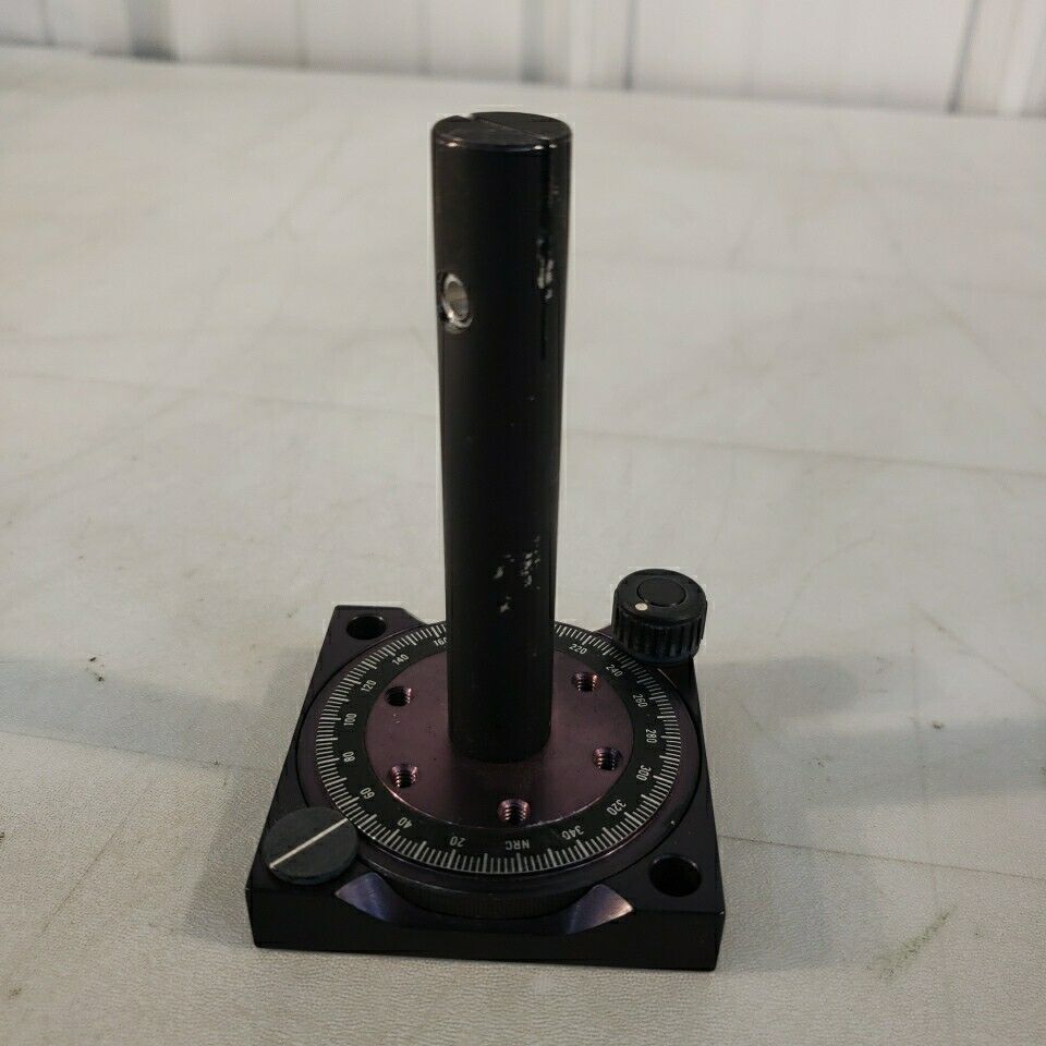 Newport NRC RSX-1 Optical Rotating Base With Post 360 Degrees Stainless Steel