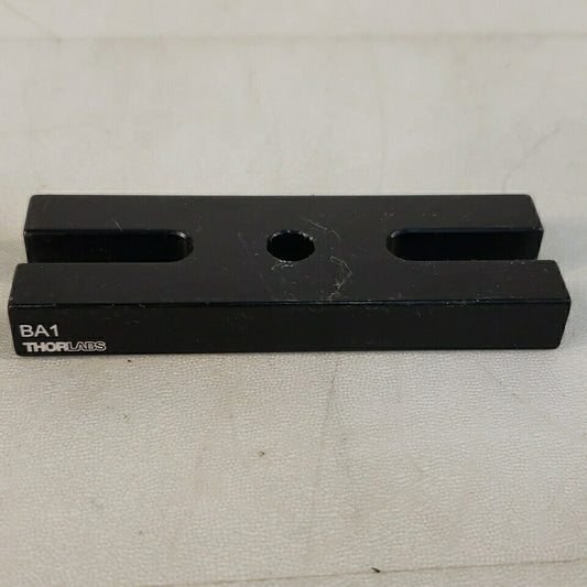 Thorlabs BA1 Optical Mount Base Plate Stand Slotted Stainless Steel
