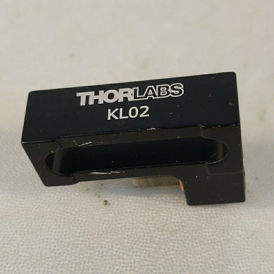 Thorlabs KL02 Optical Adjustable Kinematic Positioner Slotted Stainless Steel