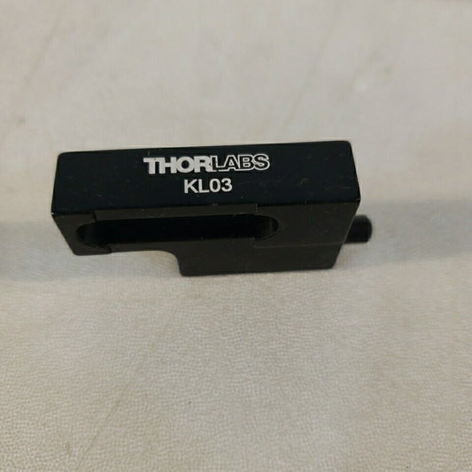 Thorlabs KL03 Optical Spring Loaded Plunger 0.85" Slotted Stainless Steel