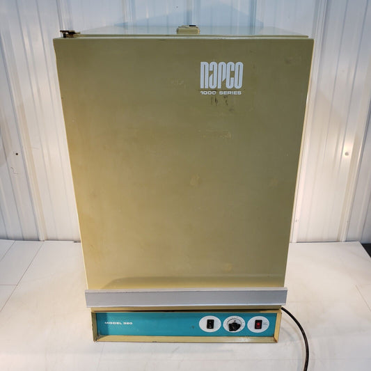 Napco 320 Series 1000 Incubator Oven Tested, Max Temperature 85C