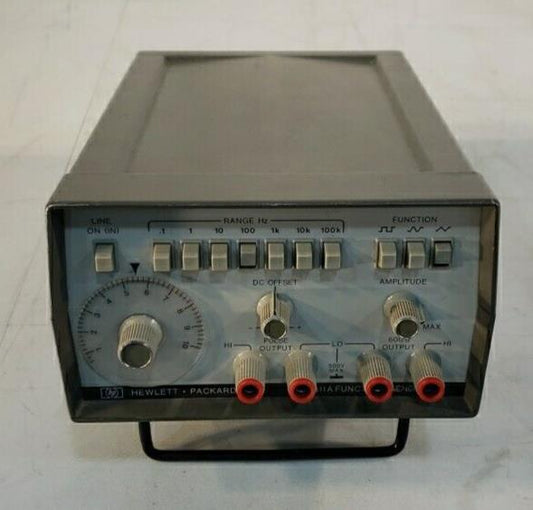 Hewlett Packard HP 3311A Function Generator Signal Source Tested Working