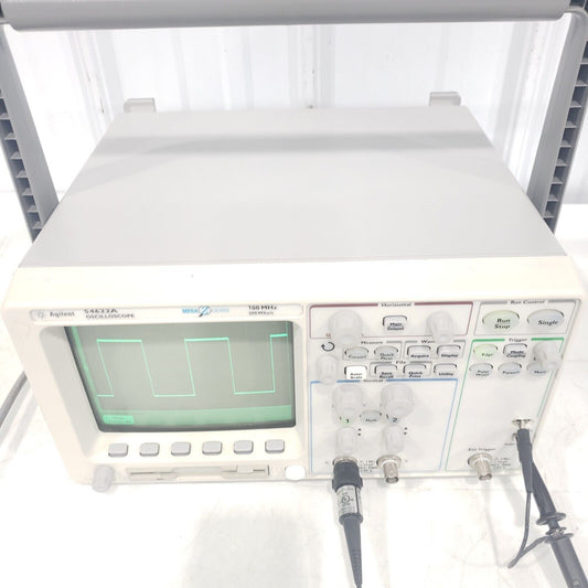 Agilent 54622A Oscilloscope MegaZoom 100 MHz 200 MS/s - Tested Works Well