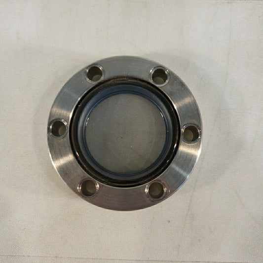 MDC MFG 2.75" DN35CF-DN40CF Conflat CF Viewport - Has Hairline Crack