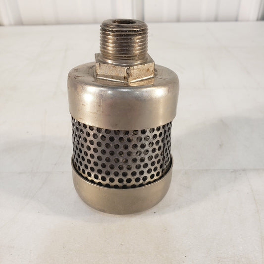 Rotary Vane Vacuum Pump Oil Mist Filter 5 cfm 1" NPT Male, High Vacuum