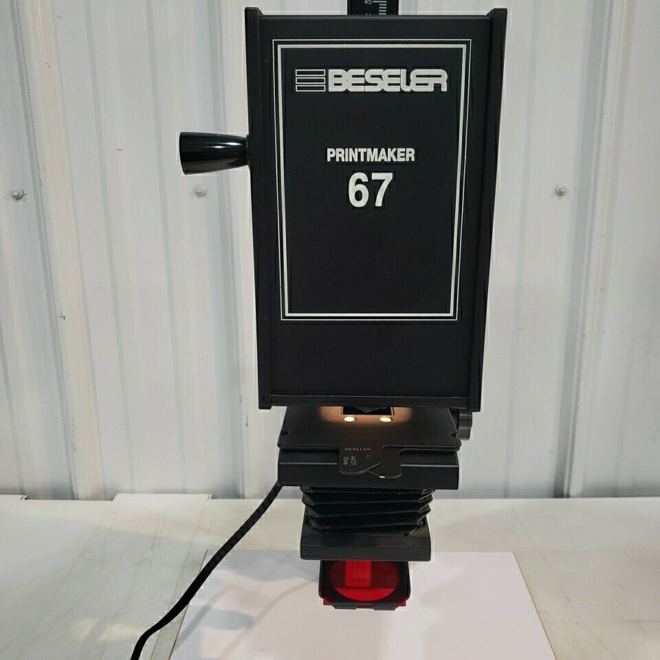 Beseler Printmaker 67 Condenser Enlarger Lense: Besler 1:3.5 f=55mm, Z Axis 59cm