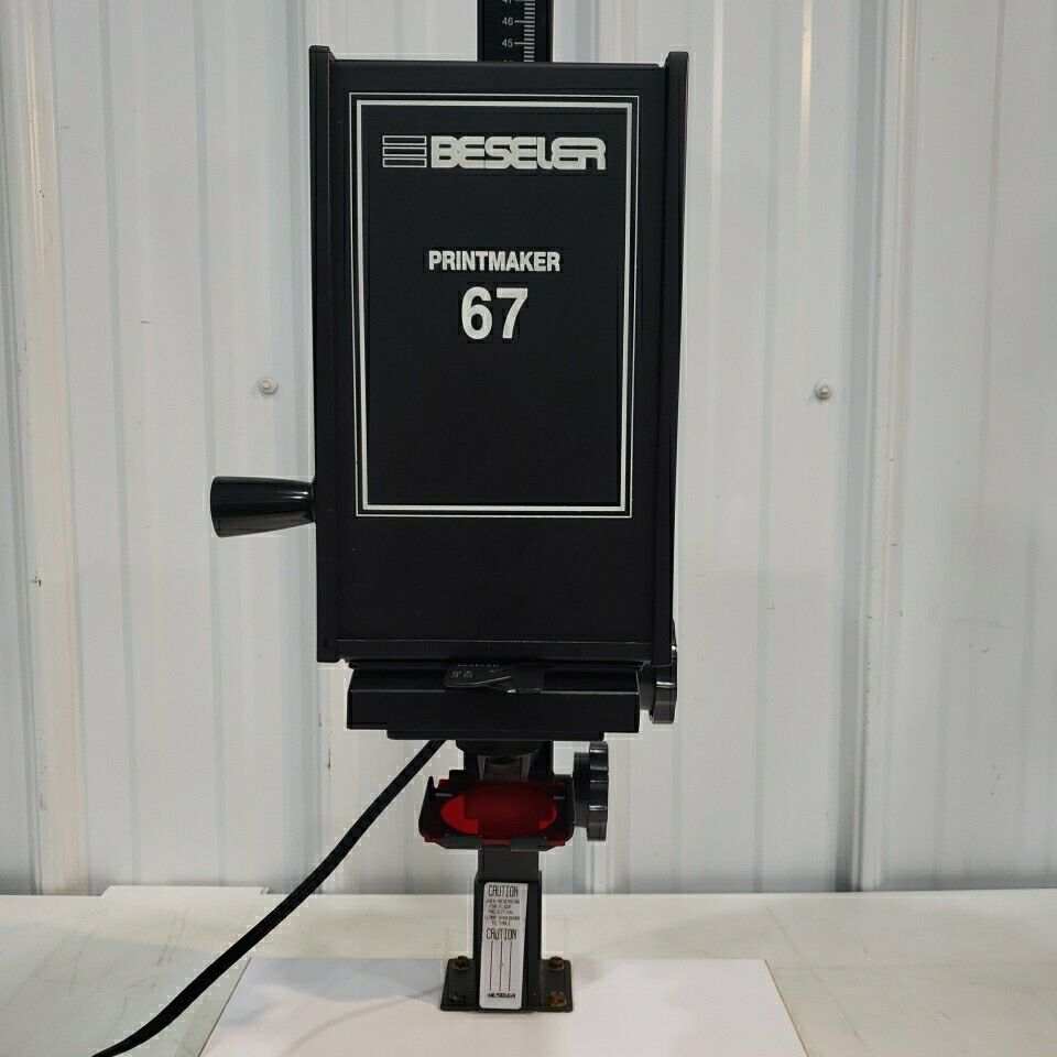 Beseler Printmaker 67 Condenser Enlarger Lense: Besler 1:3.5 f=55mm, Z Axis 59cm