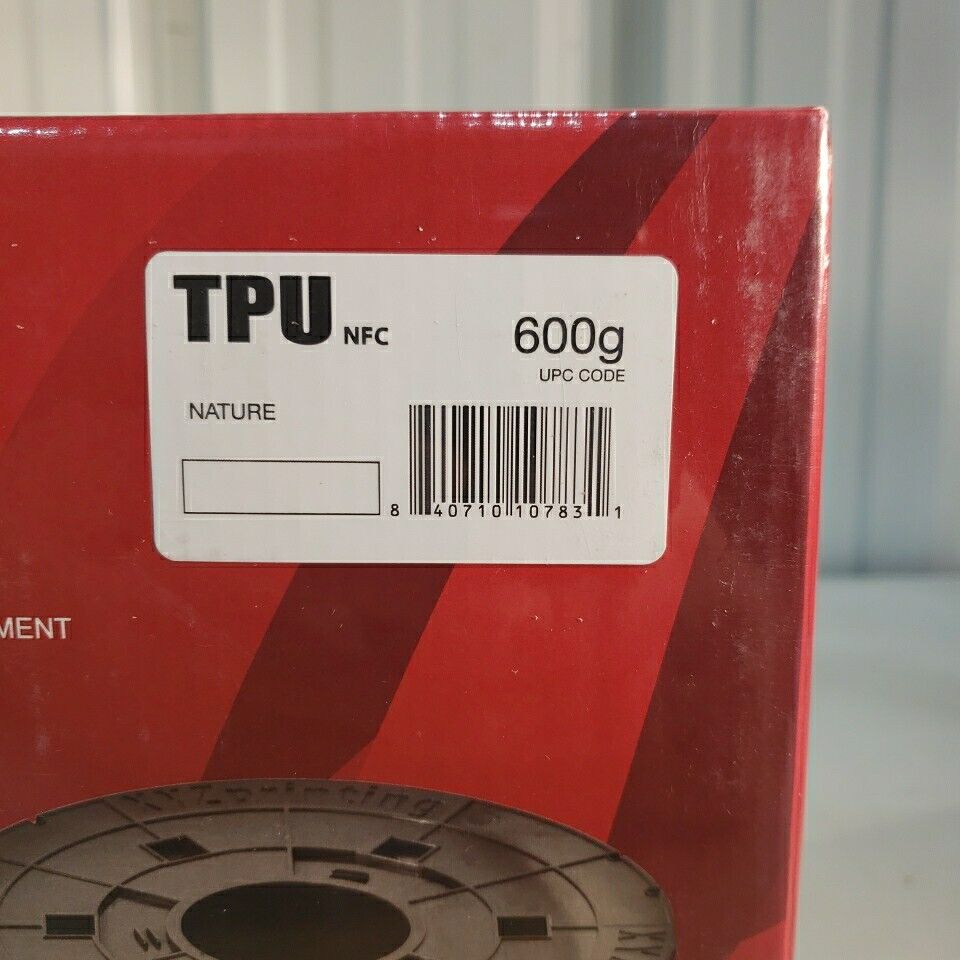 XYZ Printing TPU 600g 3D Printing Nature Flexible Filament New Sealed 1.75mm