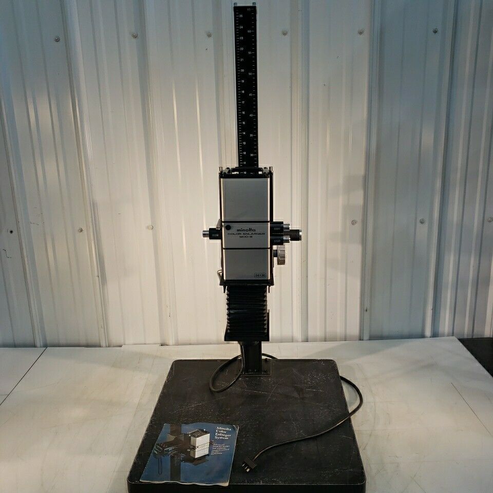 Minolta Color Enlarger System MOD III 24x36  39" Tall Adjustable Z-axis