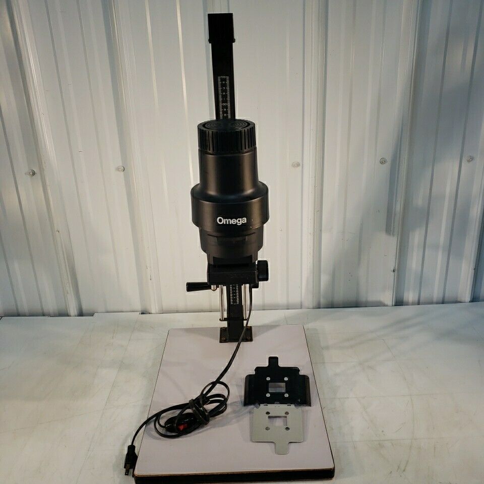 Omega C-700 Lamphouse Condenser w/ 55cm Adjustable Z-axis No Lens No Lightbulb
