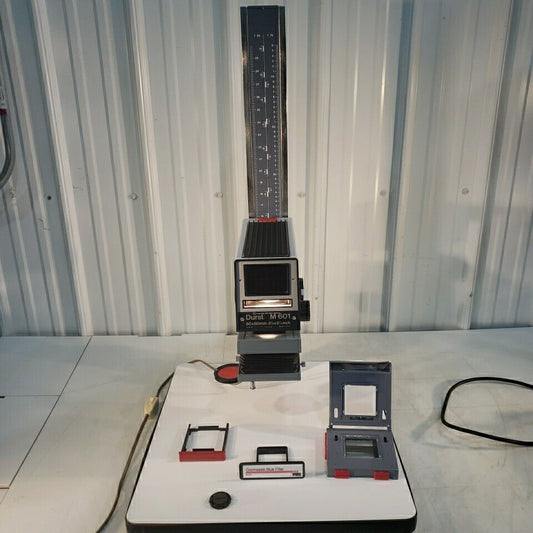 Durst M601 Darkroom Enlarger  60×60mm 120V 60Hz 150W  With Baseboard Nikon Lens