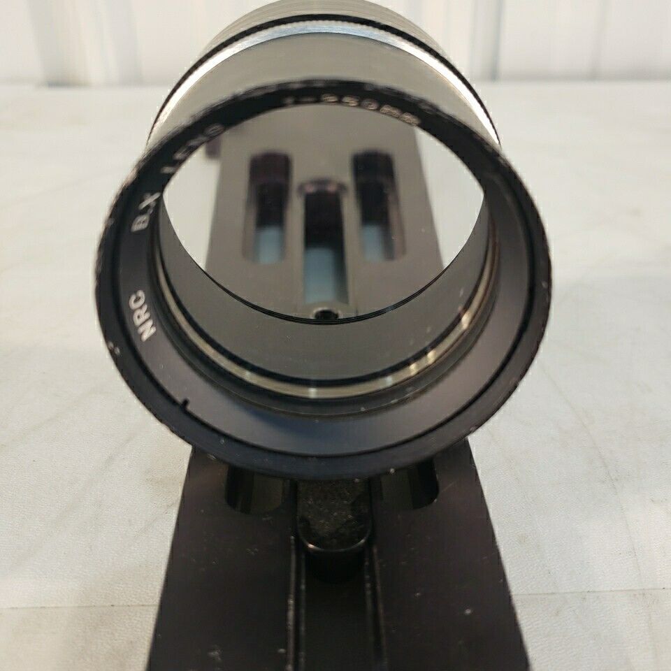 Newport LC-V Rail & NRC B.X Lens F=250mm Set Laser Collimator Assembly