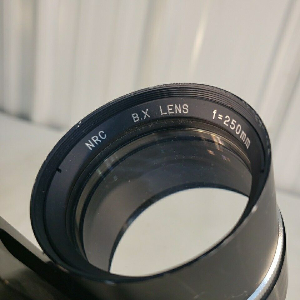 Newport LC-V Rail & NRC B.X Lens F=250mm Set Laser Collimator Assembly