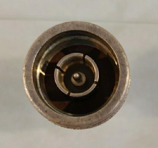 Amphenol UG-201A/U N-Type Plug to BNC Jack Adapter 50 Ohm Straight