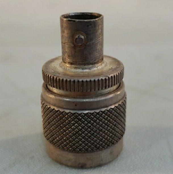 Amphenol UG-201A/U N-Type Plug to BNC Jack Adapter 50 Ohm Straight
