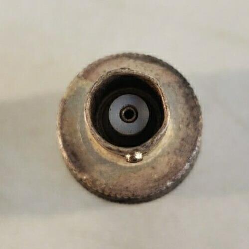 Amphenol UG-201A/U N-Type Plug to BNC Jack Adapter 50 Ohm Straight
