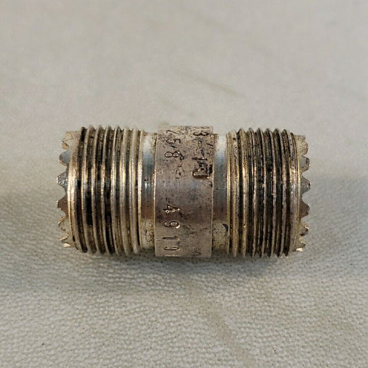 Amphenol 83-1J RF Coaxial Barrel Adapter UHF Jack - UHF Jack RF