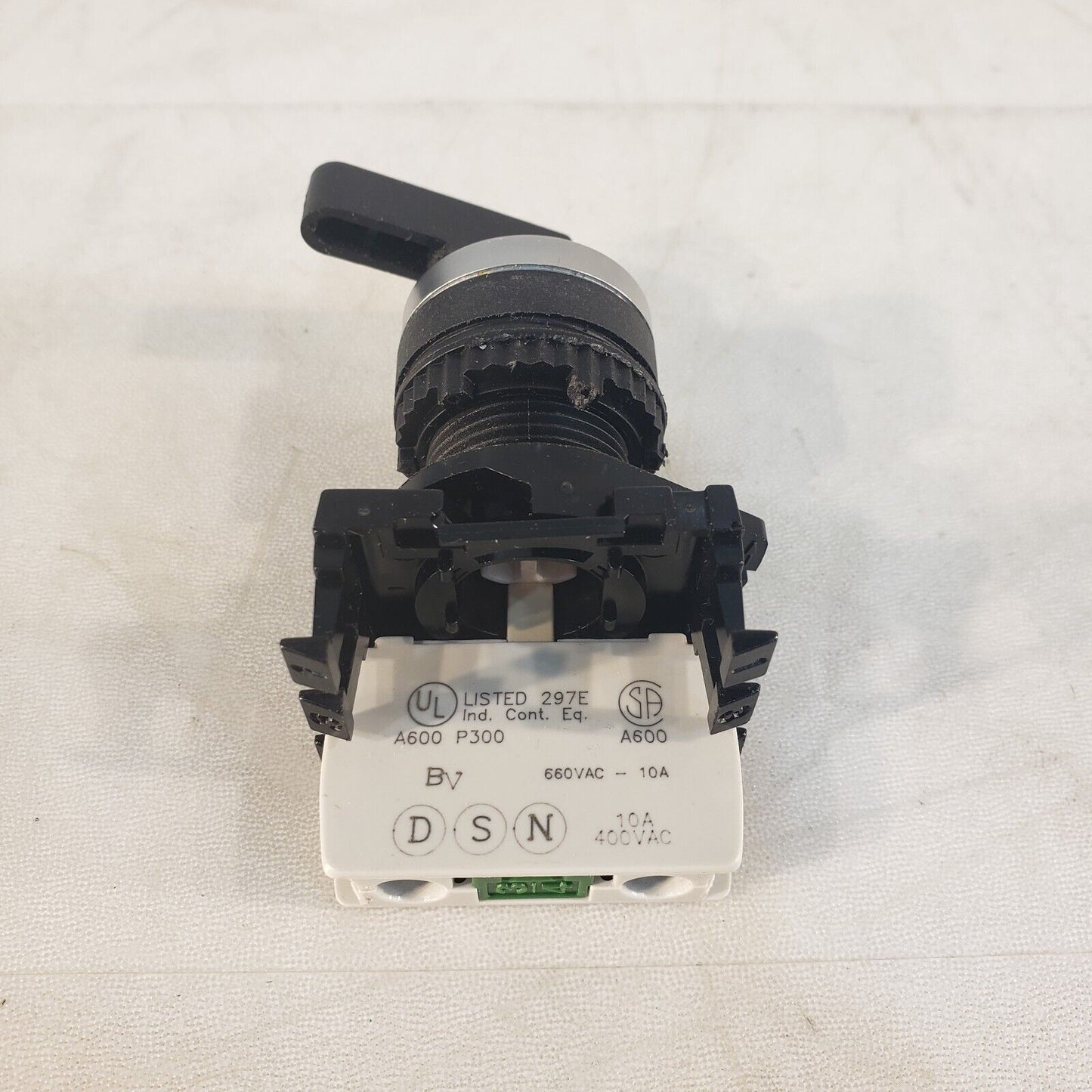 BACO 23E10 Contact Block with Selector Switch Mechanism