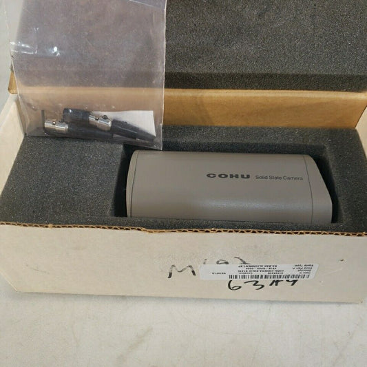 Cohu 4815-5000/0000 Solid State Camera 12VAC/DC 60hz 4.2W w/ Accessories