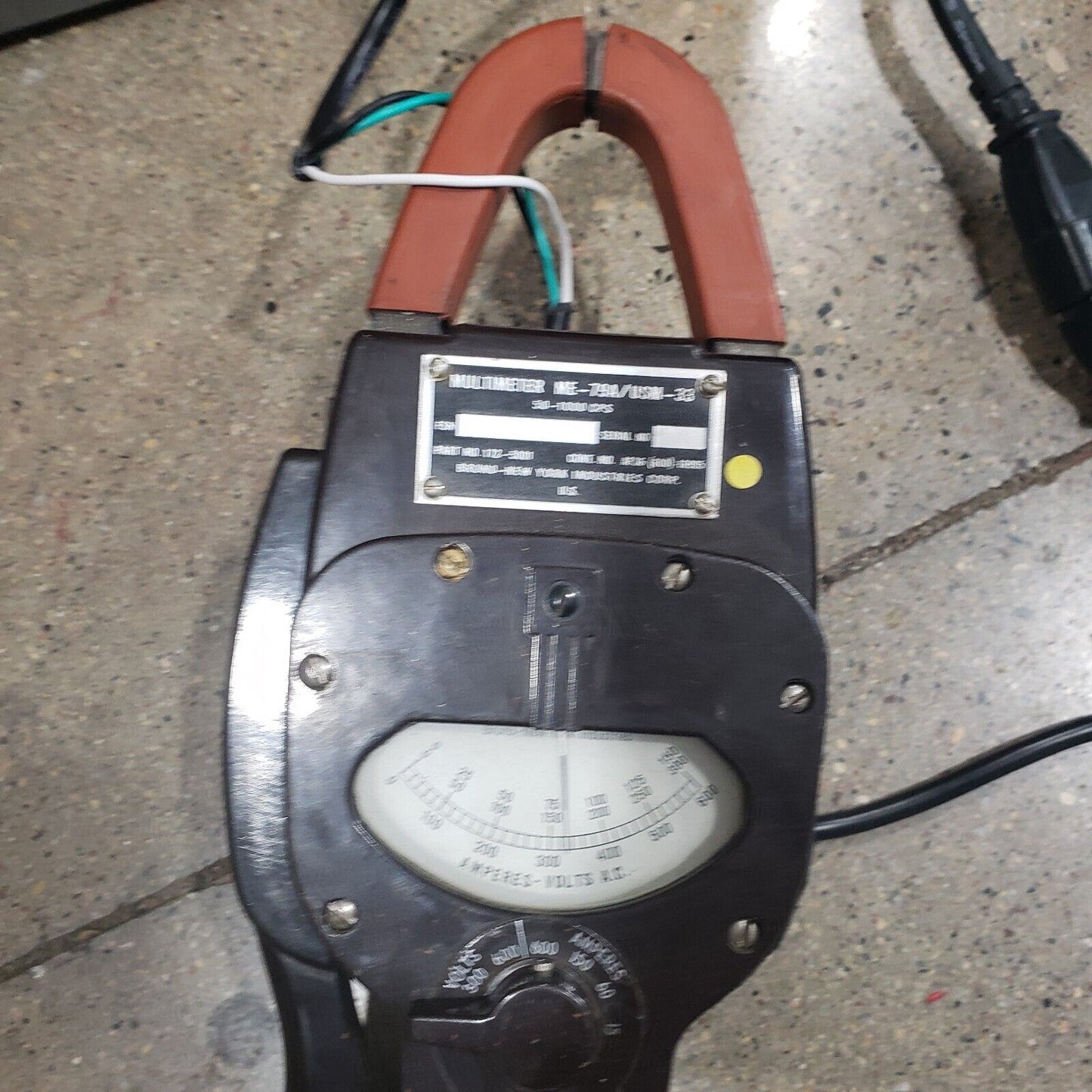 Vintage Bruno-new York 172-5001 Multimeter ME-79A USM-33 Tested  w/ Case 0-600V