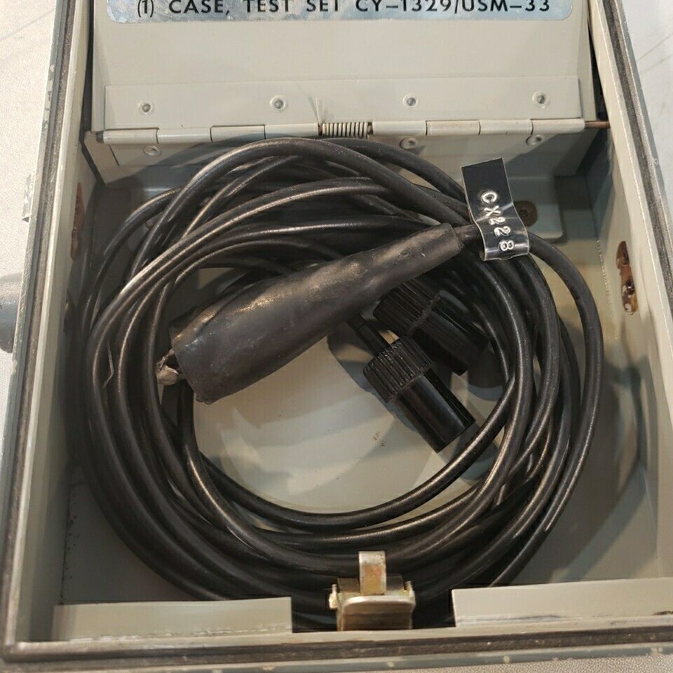 Vintage Bruno-new York 172-5001 Multimeter ME-79A USM-33 Tested  w/ Case 0-600V