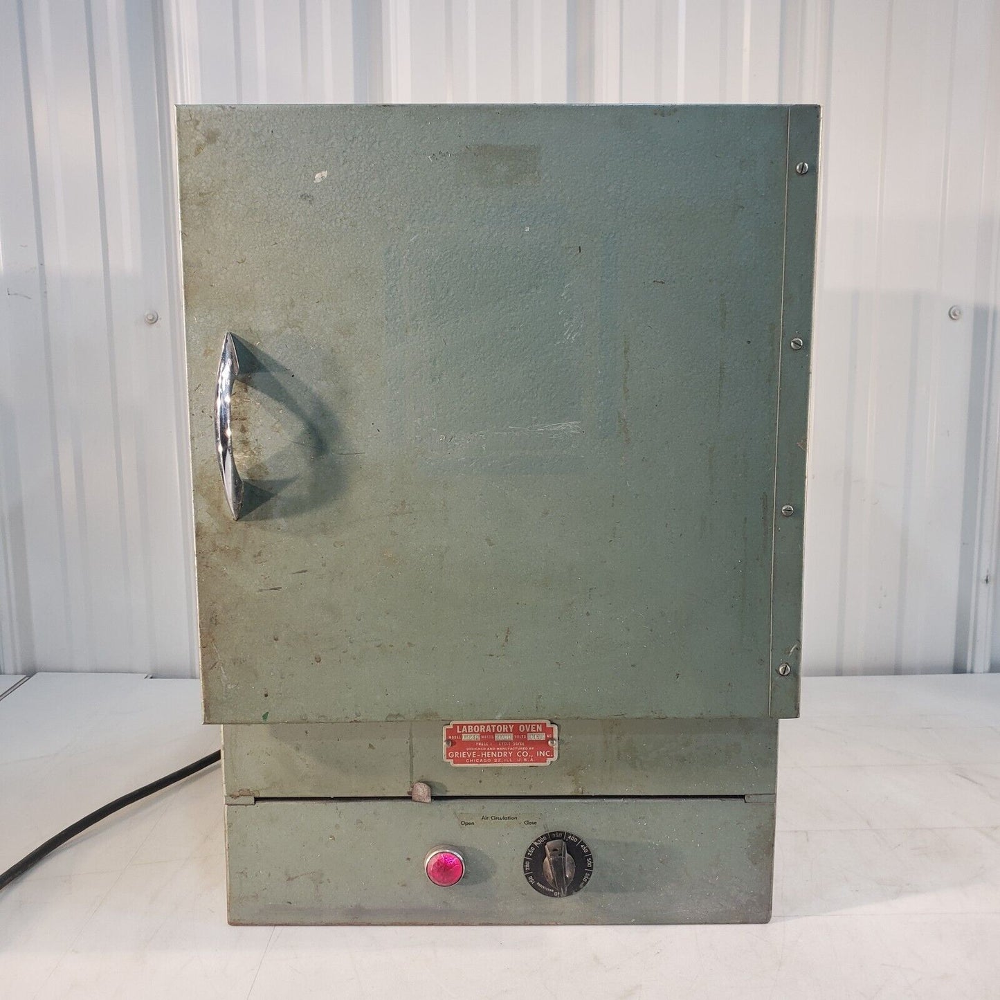 Grieve-Hendry LR270 Laboratory Oven Furnace Tested, Max Temperature 315C