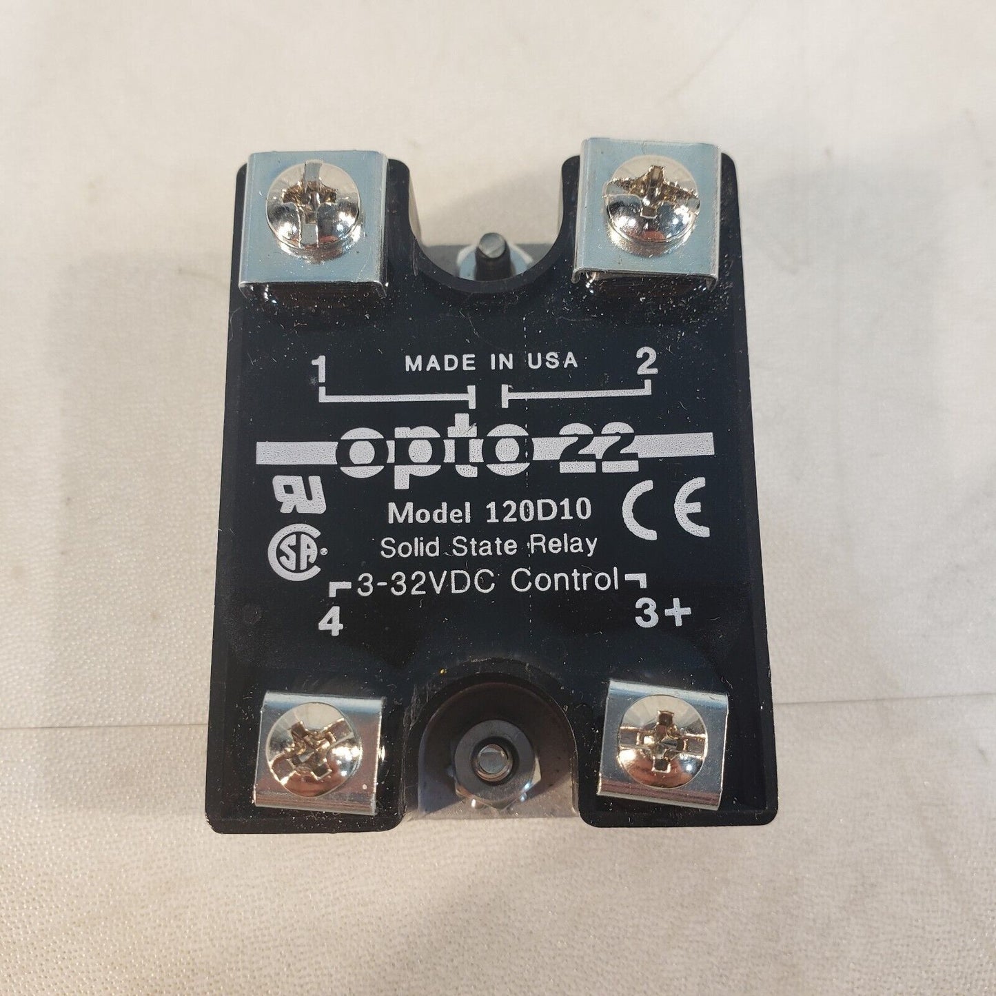 Opto 22 120D10 Solid State Relay 3-32VDC Control