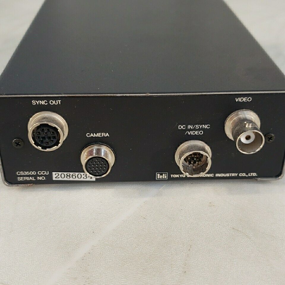 Teli CS3500 CCD Camera Control Unit, 1/3" Interline CCD, 570x420, 12VDC, CCIR
