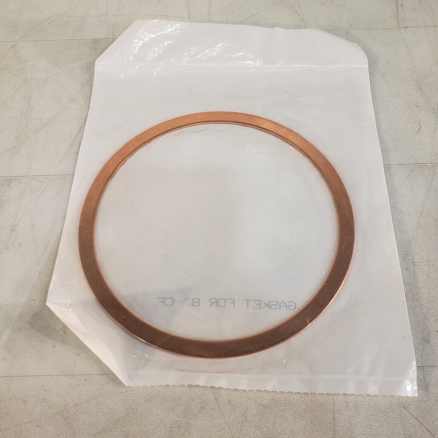 Nor-Cal G-800 Copper Gasket For 8" DN160CF CF Conflat Flange Ultra High Vacuum