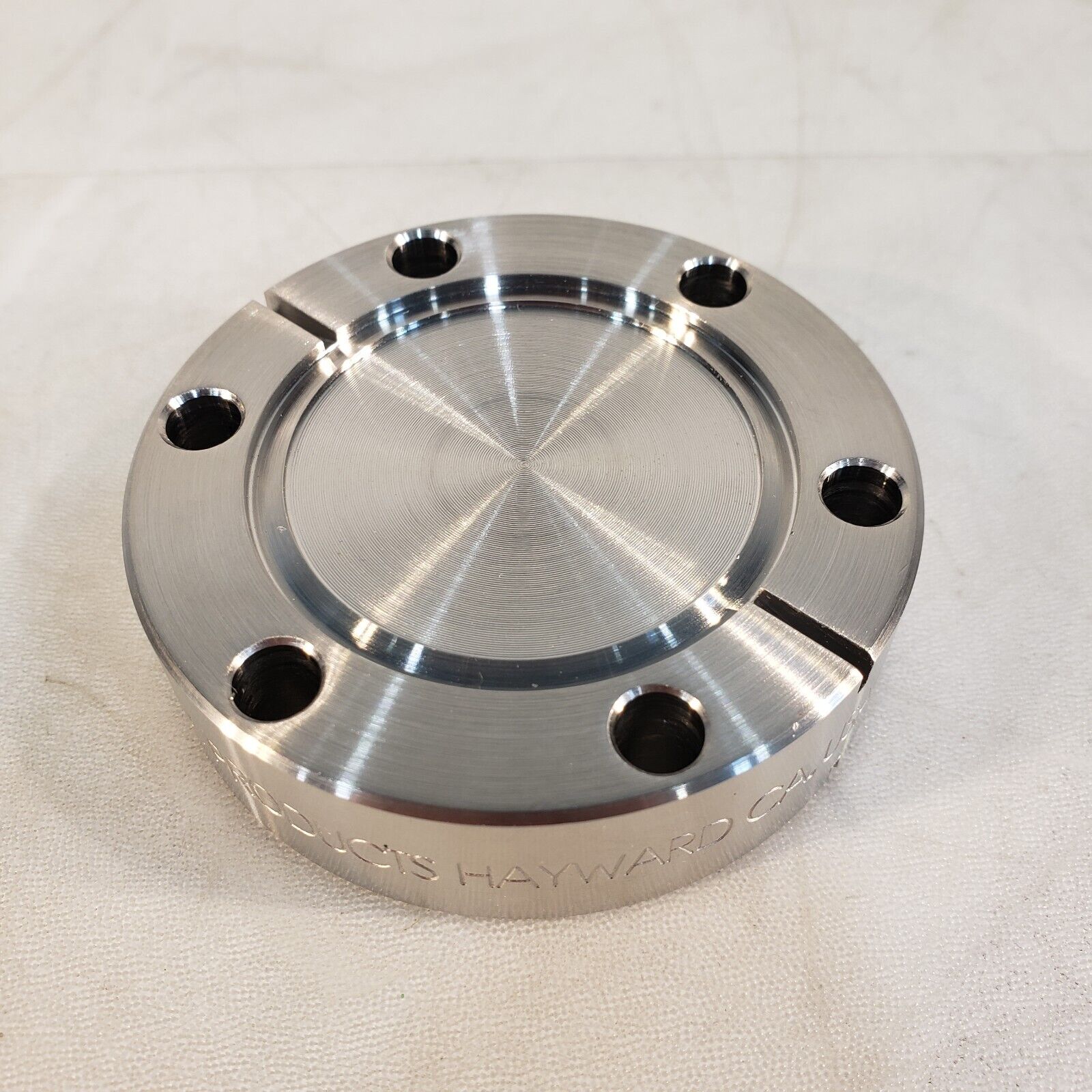 MDC 2.75" CF DN35CF Double-Sided Blank Conflat Flange High Vacuum Knif ...