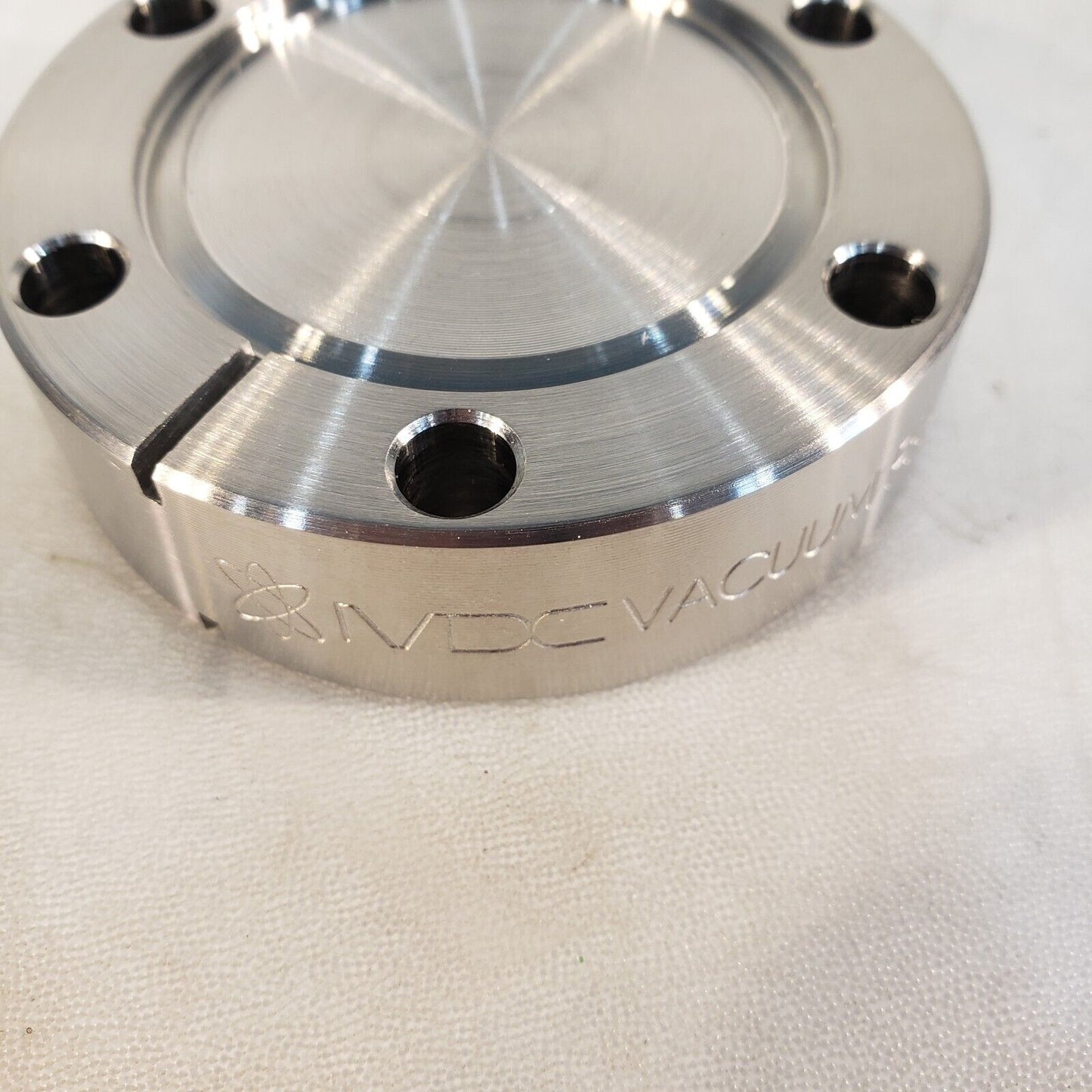 MDC 2.75" CF DN35CF Double-Sided Blank Conflat Flange High Vacuum Knife Edge