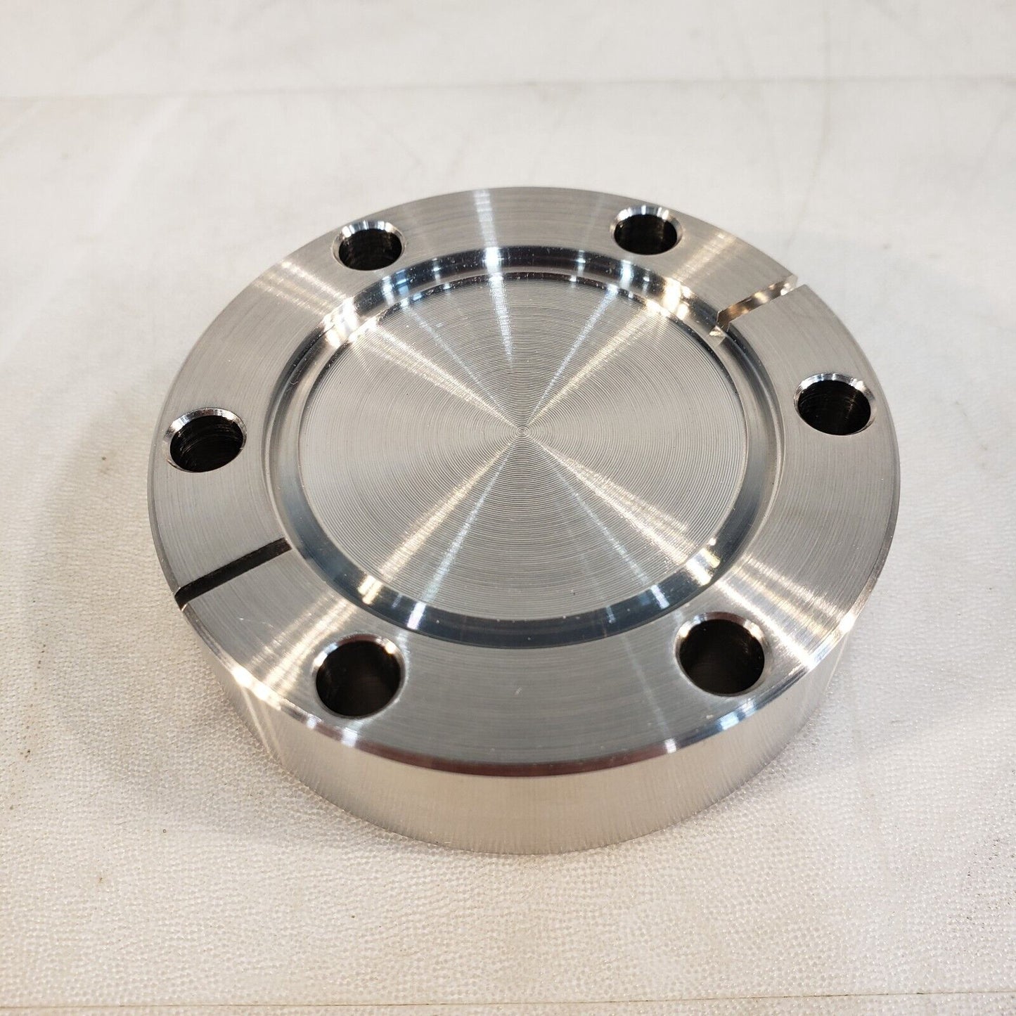 MDC 2.75" CF DN35CF Double-Sided Blank Conflat Flange High Vacuum Knife Edge