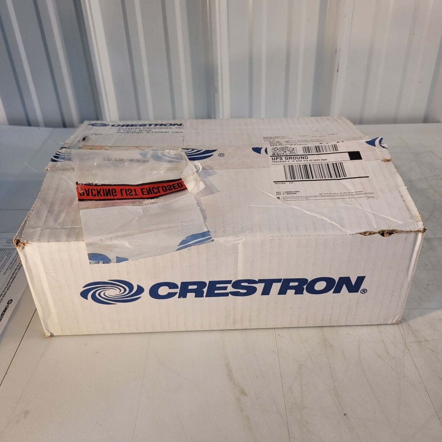 Crestron TST-902-DSW-WMKM Mud Mounting Kit And Trim Ring Kit New Open Box
