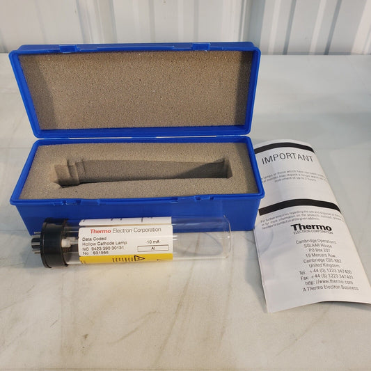 Thermo Electron 9423 390 30131 Hollow Cathode Lamp Al Aluminum Elemental