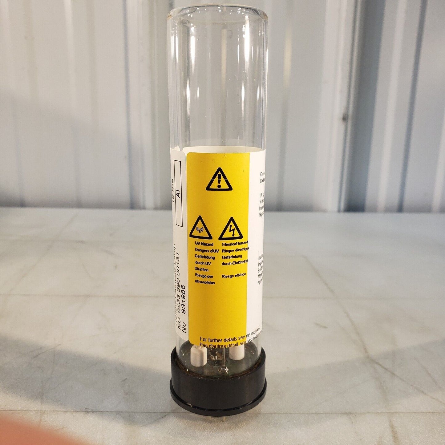 Thermo Electron 9423 390 30131 Hollow Cathode Lamp Al Aluminum Elemental