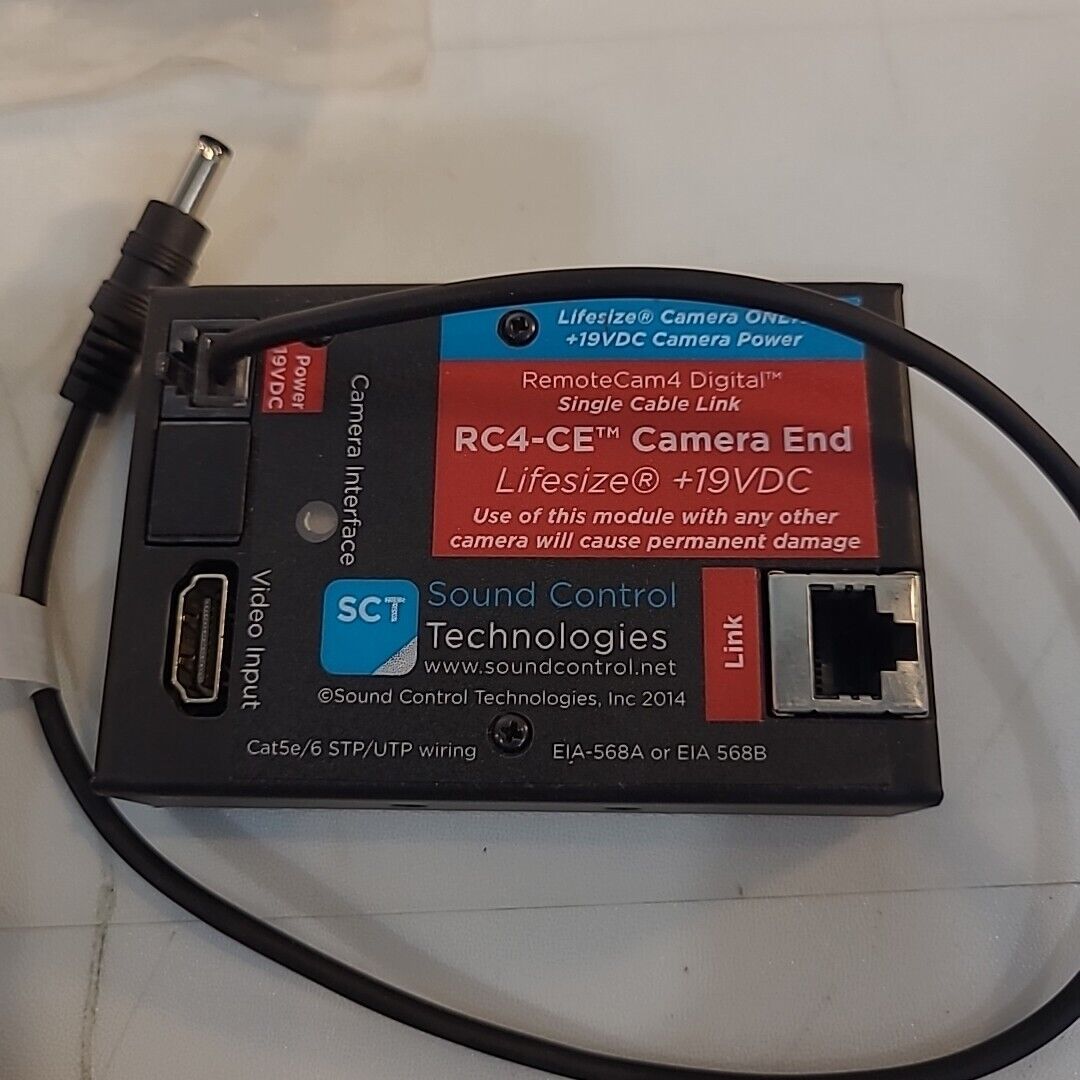Sound Control Technigies RC4-CE Camera End Remote  Digital Single Cable Link