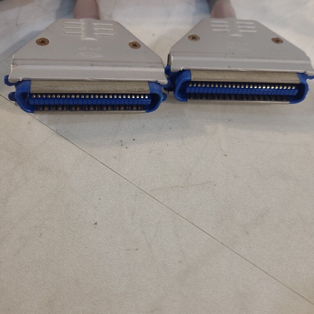 DDK 57F-50 Connector Cable, 50 Pin, Female USIP 1 Foot Long GPIB