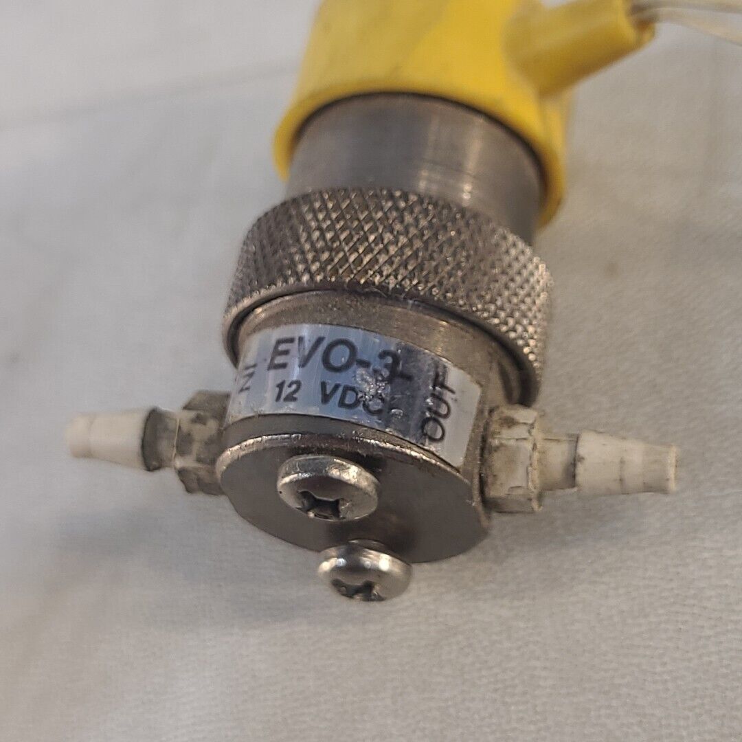 Clippard EVO-3 12VDC Air Valve Solenoid Regulator In Line Valve