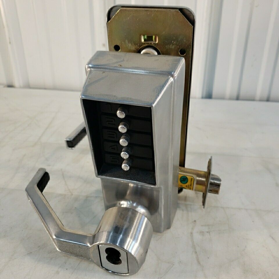 Simplex 2645 Single Point Lock Latch No Cylinder C 492Y 8k/9k Series B ...