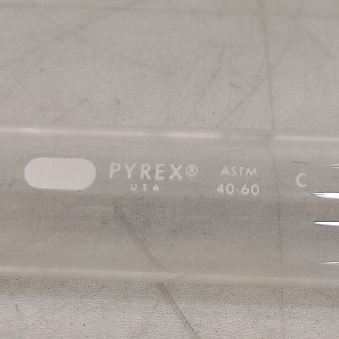 Pyrex Glass Chromatology Column Coarse FRIT 40-60 C Alumina Filter Glassware 18"