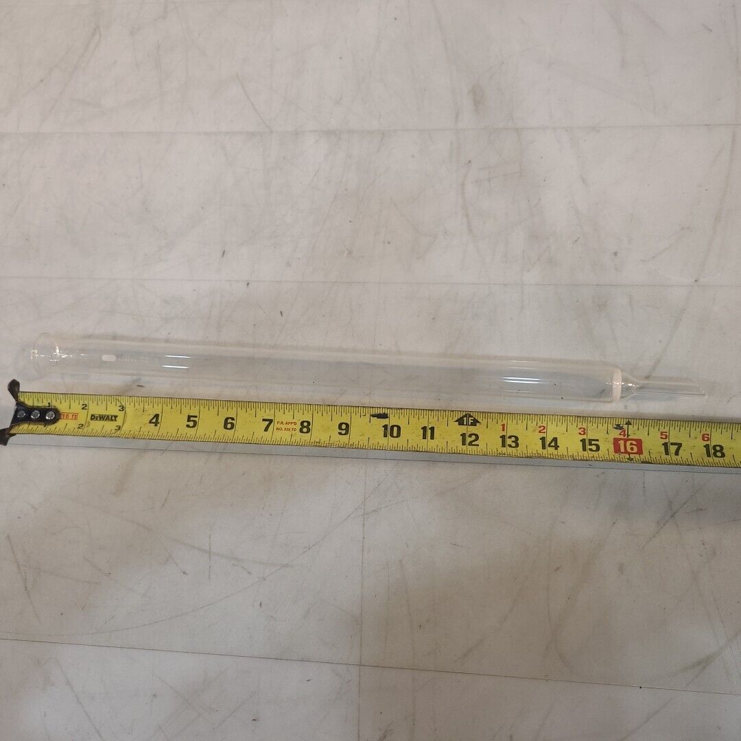Pyrex Glass Chromatology Column Coarse FRIT 40-60 C Alumina Filter Glassware 18"