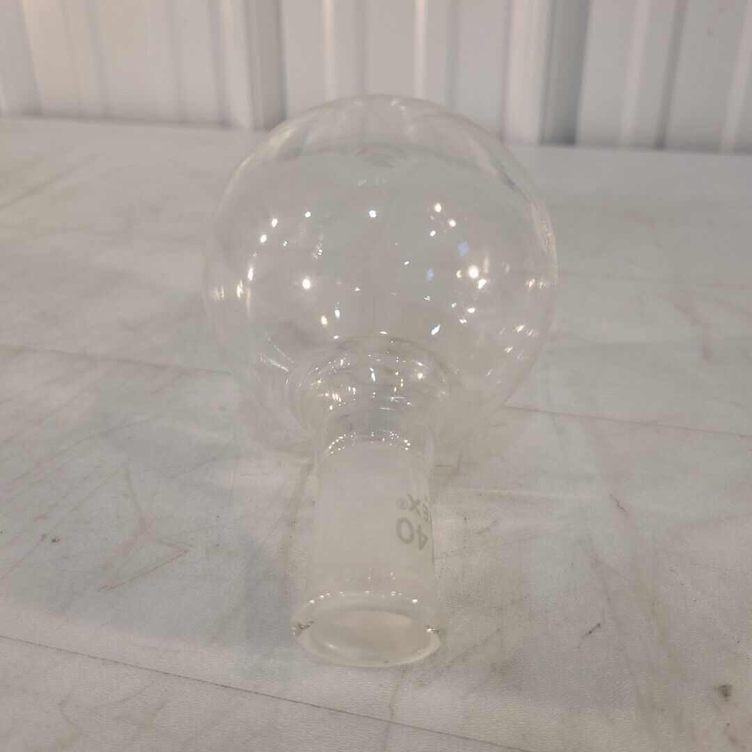 Pyrex 500mL Round Bottom Glass Boiling Flask 24/40 Female Connector Labratory