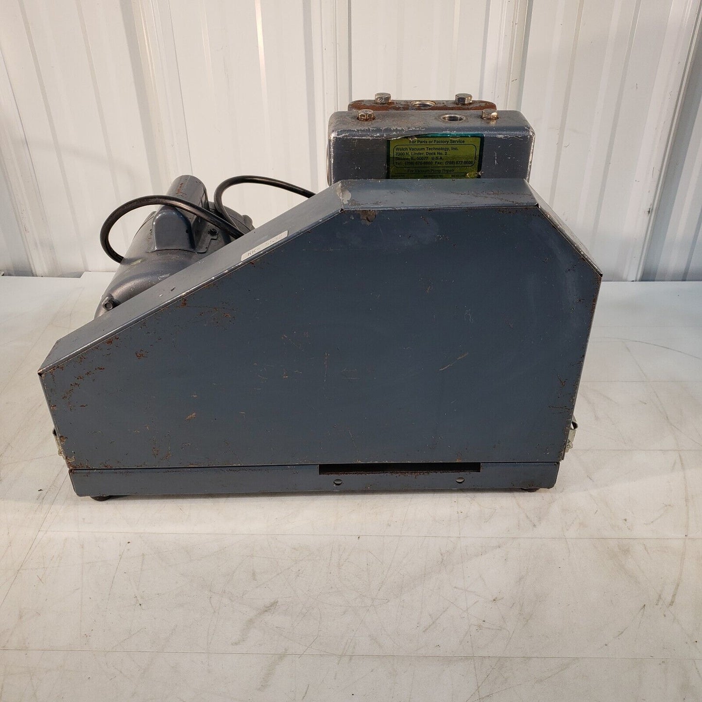 Welch 1405 Duo-Seal Vacuum Pump, Pulls Down to 150 Torr, 115V 9A